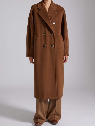 Коричневе пальто MAX MARA : фото 1 - Invogue