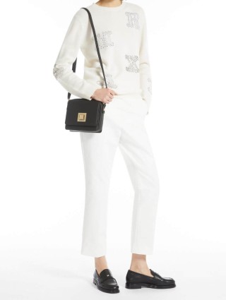 Белый свитер MAX MARA: фото 3 - Invogue