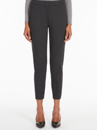 Тёмно-серые брюки MAX MARA: фото 1 - Invogue