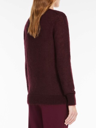 Фиолетовый свитер MAX MARA: фото 2 - Invogue