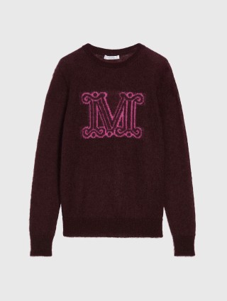 Фиолетовый свитер MAX MARA: фото - Invogue