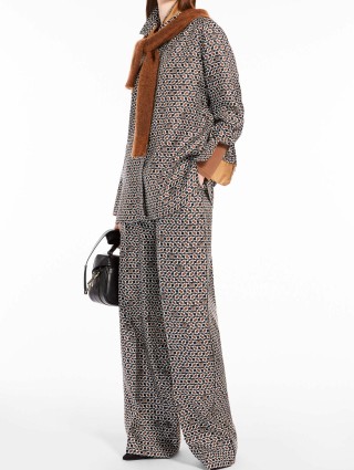 Коричневі брюки MAX MARA : фото 3 - Invogue