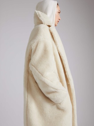 Біле пальто MAX MARA : фото 4 - Invogue