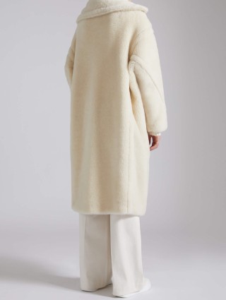 Біле пальто MAX MARA : фото 2 - Invogue