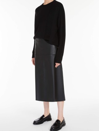 Чорна спідниця MAX MARA : фото 3 - Invogue