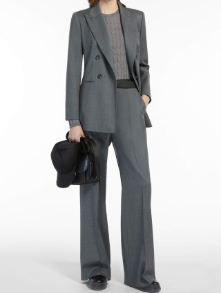 Темно-сірий жакет MAX MARA : фото 3 - Invogue