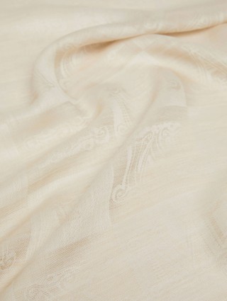 Бежевый шарф MAX MARA: фото 2 - Invogue