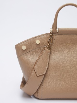 Бежевая сумка MAX MARA: фото 3 - Invogue