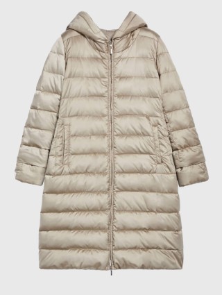 Молочное пальто MAX MARA двустороннее: фото - Invogue