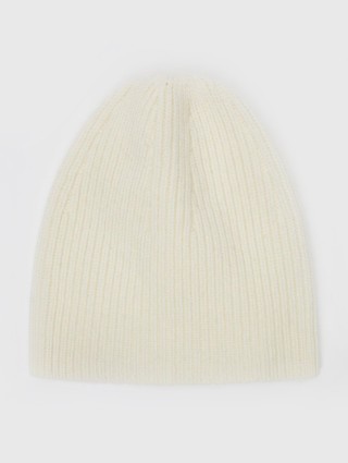 Біла шапка MAX MARA : фото - Invogue