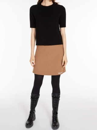 Чёрный свитер MAX MARA: фото 3 - Invogue