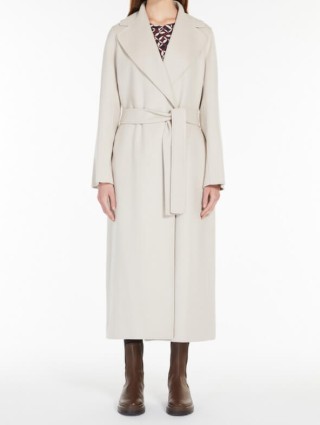 Кремовое пальто MAX MARA: фото 1 - Invogue