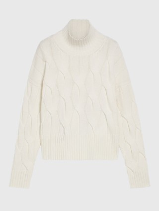 Белый свитер MAX MARA: фото - Invogue