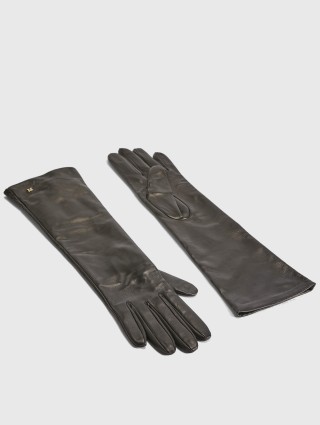 Чорні рукавички MAX MARA : фото - Invogue