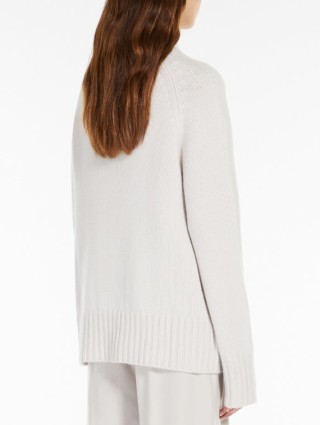 Кремовый свитер MAX MARA: фото 2 - Invogue