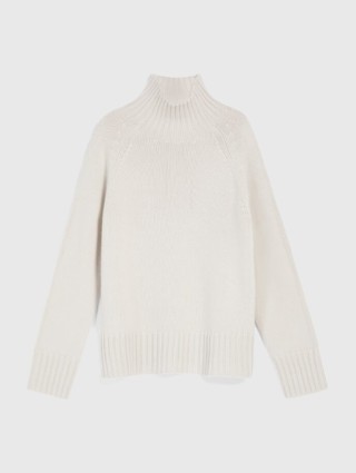 Кремовый свитер MAX MARA: фото - Invogue