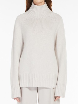 Кремовый свитер MAX MARA: фото 1 - Invogue