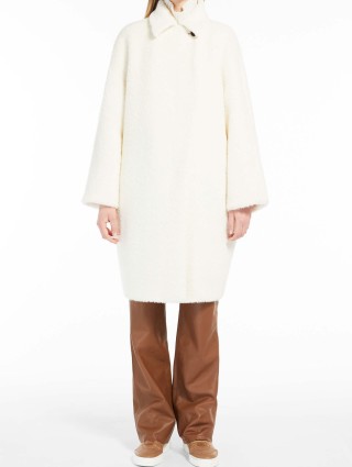 Біле пальто MAX MARA : фото 1 - Invogue