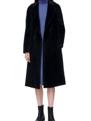 Чорне пальто MAX MARA : фото 1 - Invogue