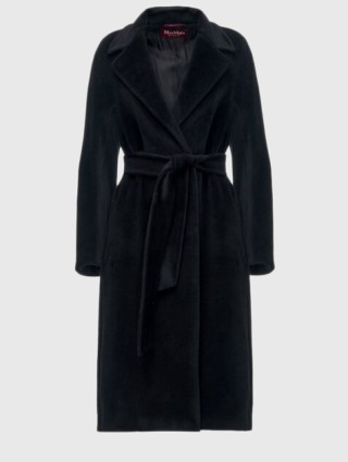 Чорне пальто MAX MARA : фото - Invogue