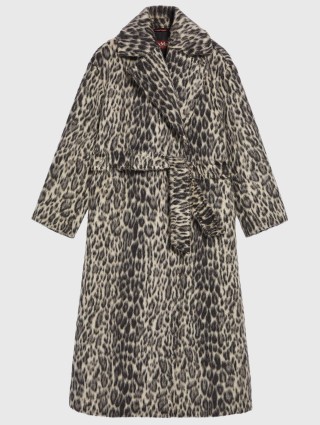 Черное пальто MAX MARA: фото - Invogue