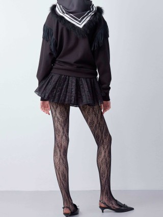 Чорне худі PUSHBUTTON : фото 3 - Invogue