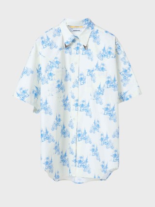 Біла сорочка PUSHBUTTON : фото - Invogue