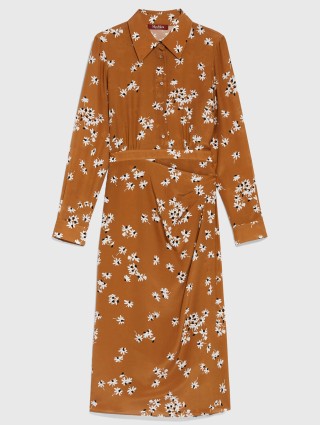 Бежевое платье MAX MARA: фото - Invogue