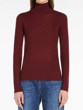 Бордовий светр MAX MARA : фото 1 - Invogue