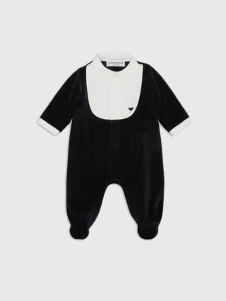 Синій комбінезон EMPORIO ARMANI KIDS : фото - Invogue