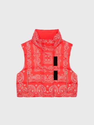 Красный жилет GIVENCHY KIDS: фото - Invogue