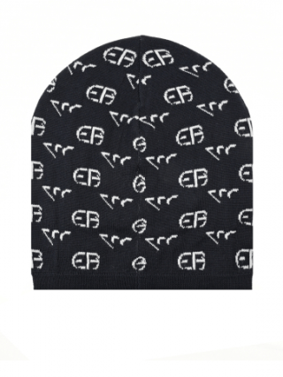 Синя шапка,шарф EMPORIO ARMANI KIDS: фото 3 - Invogue