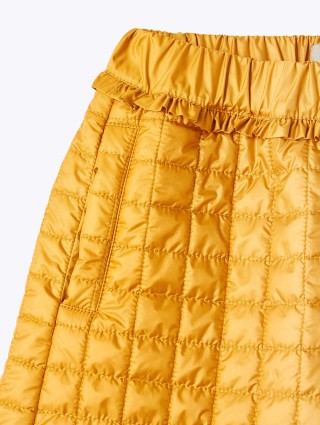 Жовті шорти IL GUFO : фото 2 - Invogue