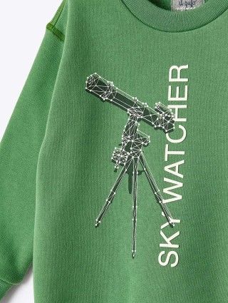 Зелена кофта IL GUFO : фото 3 - Invogue