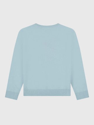 Блакитний светр LANVIN KIDS : фото 1 - Invogue