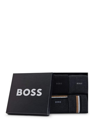 Чёрные носки BOSS: фото 2 - Invogue