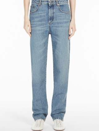 Тёмно-синие джинсы SPORTMAX: фото 1 - Invogue