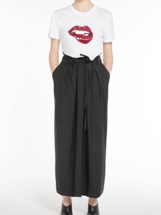 Біла футболка SPORTMAX : фото 4 - Invogue