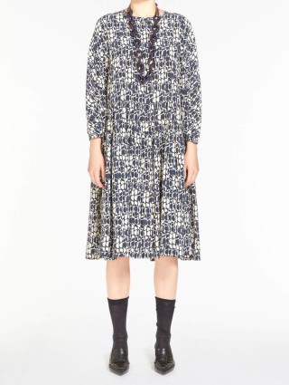 Синее платье MAX MARA: фото 3 - Invogue