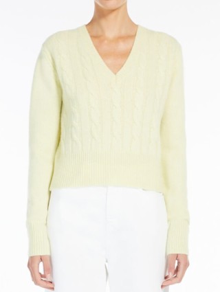 Жовтий светр MAX MARA : фото 1 - Invogue