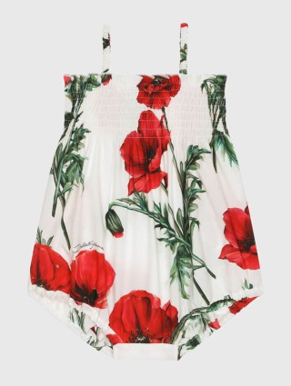 Різнокольоровий комбінезон DOLCE&GABBANA KIDS: фото - Invogue