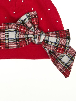 Червона шапка MONNALISA : фото 2 - Invogue