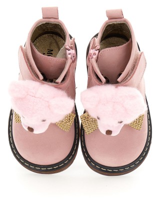 Рожеві черевики MONNALISA : фото 3 - Invogue