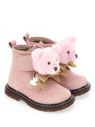 Рожеві черевики MONNALISA : фото 1 - Invogue