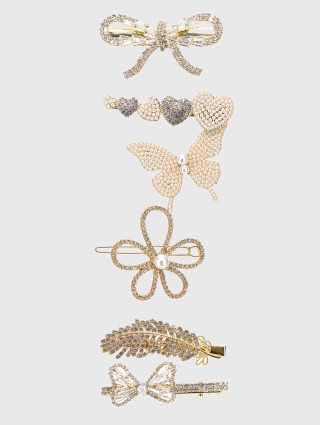 Белая заколка MONNALISA: фото - Invogue