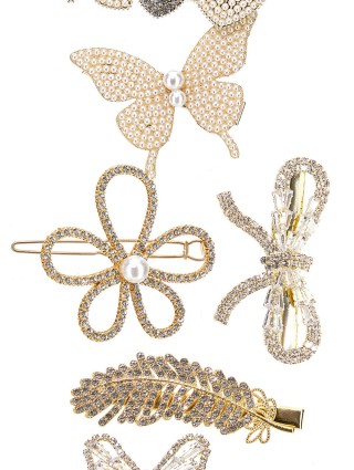 Белая заколка MONNALISA: фото 1 - Invogue