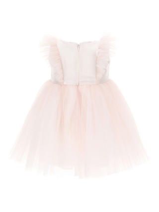 Розовое платье MONNALISA: фото 1 - Invogue