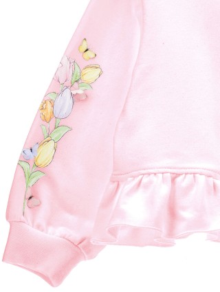 Розовая кофта  MONNALISA: фото 3 - Invogue