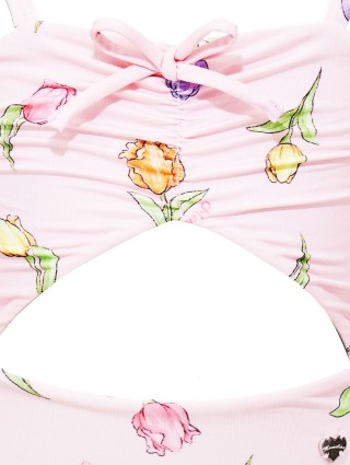 Рожевий купальник MONNALISA : фото 3 - Invogue