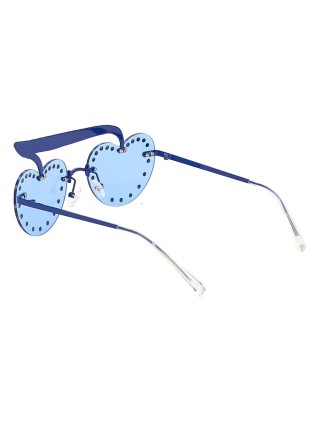 Блакитні окуляри MONNALISA : фото 2 - Invogue